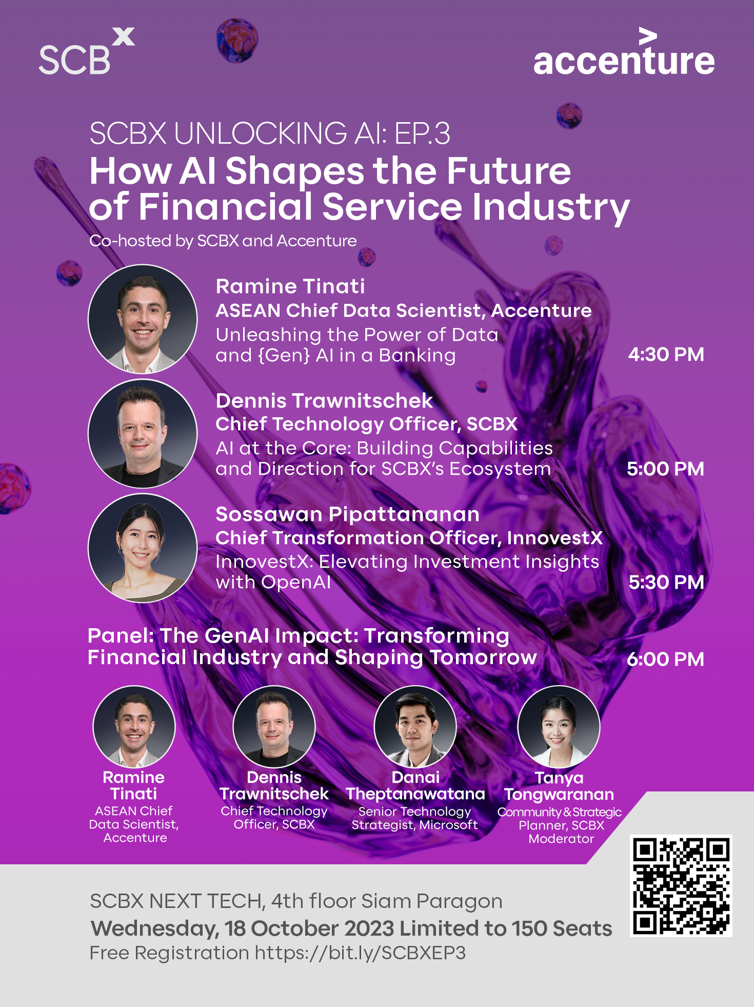 SCBX Unlocking AI: EP. 3 How AI Shapes the Future of Financial Service Industry